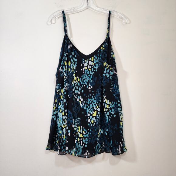 Torrid Sofie Chiffon swing cami semi sheer v-neck tank top woman's size 2X - Picture 6 of 11